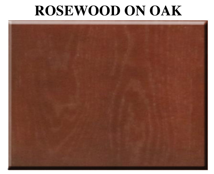 Rosewood on oak wood aquarium product color